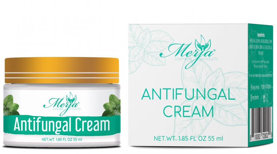 Natural Antifungal Cream with Oregano, Sage and Thyme - Relaxing & Antibacterial - Herbal Rich Formula, Soothes Rough, Dry, Scaly Patches & Relieves Itching