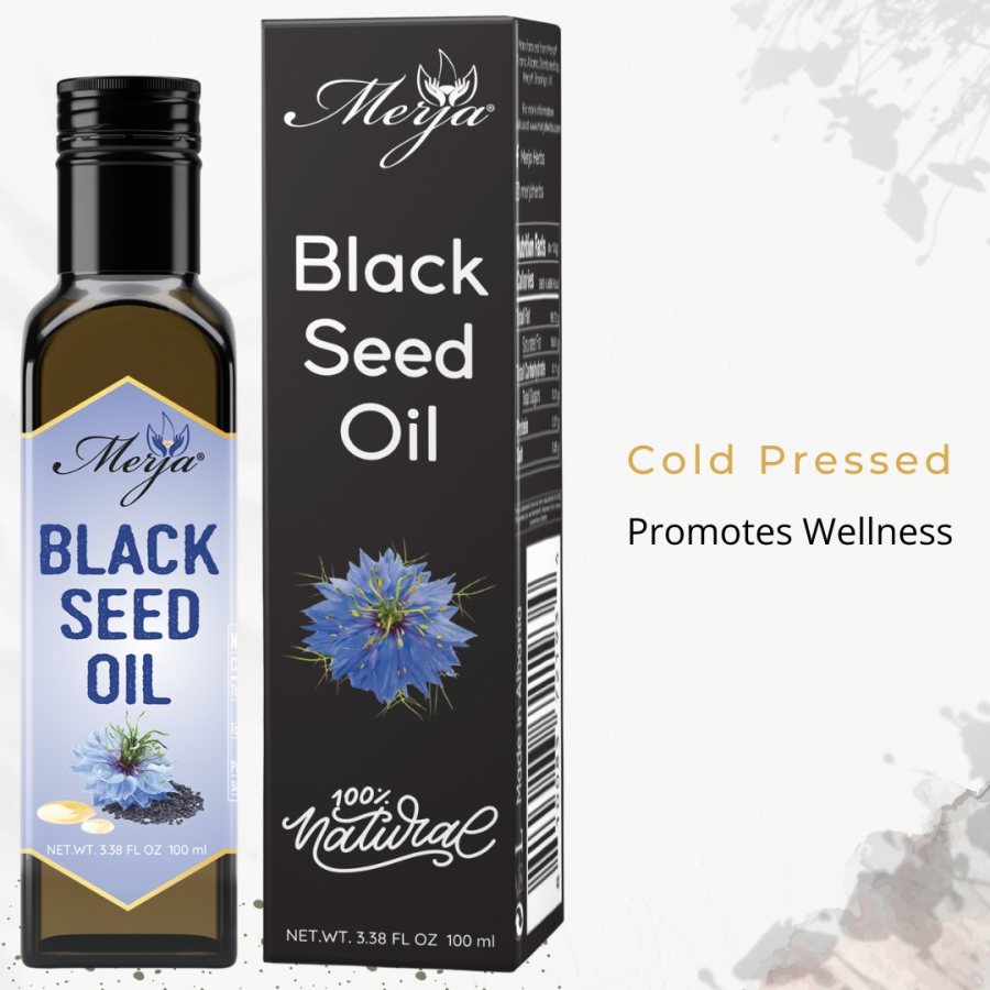 Black Seed Oil - For Consumption - Cold Pressed Black Seeds - Immune support & Digestive Health - Nigella Sativa Oil 